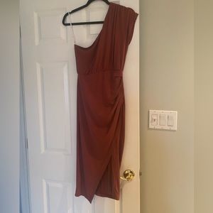 Lulus dark pink dress